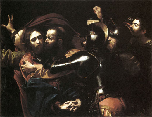 Caravaggio, Cattura di Cristo nell'orto (Wikipedia)